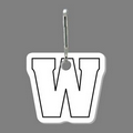 Zippy Clip & Capital Letter "W" Tag